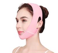 Duoleimi Masque Facial V-Line, Bande réutilisable pour éliminer Le Double Menton et Lifter Le Visage, Masque liftant V-Line pour la mâchoire, Bande liftante pour redessiner Les Contours du Visage