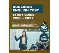 Duolingo English Test Study Guide 2026-2027: A Practical Learning Companion for Reading, Writing, Listening, and Speaking with Targeted Exercises and Realistic Activities