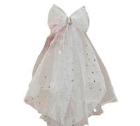 DuomaiJJ Accessoires Cheveux Enfants Bow Veil Girl's Lumin Dumin Hairpin Birthday Hearthredi-6