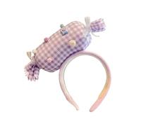 DuomaiJJ Accessoires Cheveux Enfants Grand Candy Band Mignon Bandau De Tête Souces Party Coiffe Accessoires-Violet