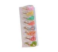 DuomaiJJ Accessoires Cheveux Enfants Pack De 2 Sumpe Migle Heirpin Childer's Hairpin Girl Hair Frappe Clip Hearine-1