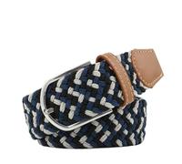 DuomaiJJ Ceinture Homme Version Étendue De La Tissée Élastique Décontractée Et Élégante pour Hommes-Bleu Noir Gris-120 Cm