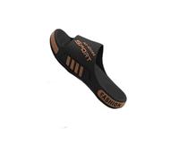 DuomaiJJ Chaussons De Douche Les Pantoufles Masculines pour La Maison D'été Portent des Sandales Extérieures À Semelles Épaisses Grande Taille-or-46-47