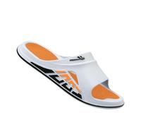 DuomaiJJ Chaussons De Douche Pantoufles Mode pour Hommes Sandales Intérieures Non Glissantes D'été À La Mode-Orange Blanc-42 43