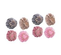 duomaoyi Lot de 8 bonnets de douche de protection pour salon de coiffure, bonnet de douche, performance d'isolation des cheveux longs pour femme