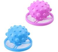 duomaoyi Sac flottant en maille pour épilation d'animaux domestiques avec boule en silicone - Collecteur de poils d'animaux réutilisables, convient pour les machines à laver