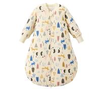 Duomiaomiao 3,5 TOG Gigoteuse bébé annuelle Ganzjahres, 100% Coton Gigoteuse bébé Hiver, modèle Fille Nouveau-née, Gigoteuse Chaude pour Nouveaux-nés Neugeborene Kinder(L/Panda)