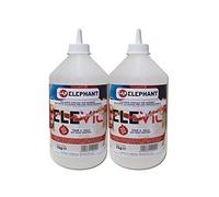 DuoPack | Colle vinyle pour bois D3 ELEVIL2252 - Super colle professionnelle 2 x 1 kg