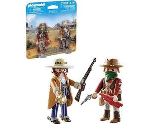 DuoPACK PLAYMOBIL : Set Shérif et Bandit - Aventure Western