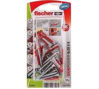Fischer 534997 DuoPower 6 x 30 S K NV Set de chevilles 30 mm 6 mm 1 set