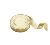 Duories Ruban en Velours de 2.5cm de Large Ruban Rouge Sangle Velours Or Rouge Foncé Ruban de Velours Rouge Ruban Cadeau Décoratif Ruban Tissu pour Mariage de Noël Anniversaire Emballage Cadeau,Or