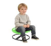 Duoruameng Chaise pivotante d'équilibre sensoriel pour enfants, jouet sensoriel pour autisme et TDAH, favorise la coordination corporelle et l'équilibre (vert)
