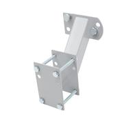 Duoruameng Support de roue de secours pour remorque, support de roue de secours pour jantes 4/5 trous (8"-16"), ajustement universel pour caravanes, remorques de bateau et véhicules utilitaires