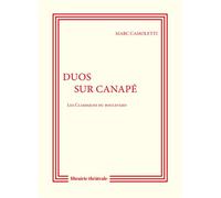 Duos sur canapé - Marc Camoletti - Librairie Theatrale - broché - Théâtre