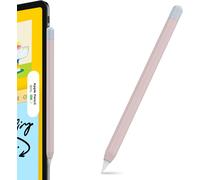 Duotone Silicone Case Pour Apple Pencil 2nd Génération & Apple Pencil Pro (2024) Étui De Protection Case Cover Compatible Avec Compatible Avec Charge Magnétique Et Double Tap (Rose+Bleu)[X1017]