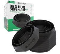 DuoTrap Lot de 8 pièges à punaises de lit pour pattes de lits, pièges à punaises de lit d'intérieur - Durable et prêt à l'emploi - Piège à insectes bloquant les punaises de lit qui s'adapte à la