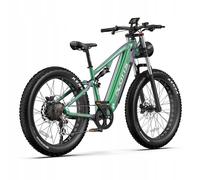 Duotts E26 Vélo Électrique, Moteur Bafang 750 W, Batterie 48 V 20 Ah, Pneus Kenda 26 × 4.0, Shimano 8 Vitesses,Vert