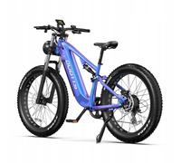 Duotts E26 Vélo Électrique, Moteur Bafang 750 W, Batterie 48 V 20 Ah, Pneus Kenda 26 × 4.0, Shimano 8 Vitesses,Bleu