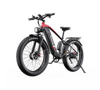 Duotts F26 Vélo Électrique - Moteurs 750W*2 Batterie 48V 20Ah Non Pliable - Noir et rouge