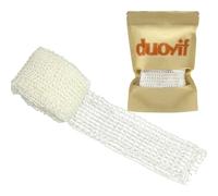 duoyif Filet pour roti, Filet à Viande roulé, Filets a charcuterie de Coton Élastique Calibre 22, Rouleau à Viande pour Fumer Frire et Cuire De La Viande, Diamètre Maximum d'extension 30cm (5 mètres)