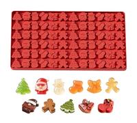 duoyif Moule Silicone Noël pour Chocolat Pralines et Bonbons | Moule à chocolat BPA-frei, Moules silicone Noël pour DIY chocolat praline bonbon déco gâteau biscuit friandise chien