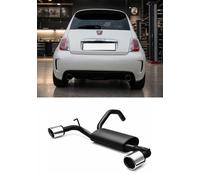 Duplex Sport Échappement Ulter Sport Pour Fiat 500 Abarth 100Mm De Chaque Côté