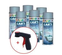 Dupli-Color Car's Rallye fond adhérent antirouille gris 6x 400 ml. + 1 poignée d'aérosol