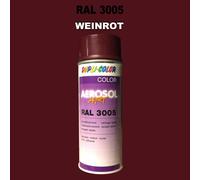 Dupli Color RAL 3005 VIN ROUGE Spray 400ml Brillant Peinture Automobile