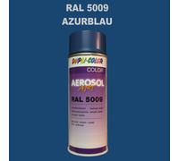 Dupli Color RAL 5009 AZURBLAU Spray Can 400ml Brillant Peinture Automobile