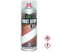 Dupli-Color RUST STOP Blanc Aluminium Satiné Spray Peinture Anti-Rouille 400ml