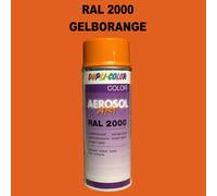 Dupli Color Spray 400ml Brillant Sèche Rapidement RAL 2000 Orange Jaune