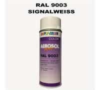 Dupli Color Spray 400ml Brillant Sèche Rapidement RAL 9003 Blanc Signal