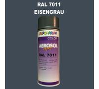 Dupli Color Spray Can 400ml Brillant Peinture En Spray RAL 7011 Gris Fer