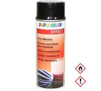 Bombe de peinture - Effet métallisé - Noir - Tous supports - Dupli-color - 400ml