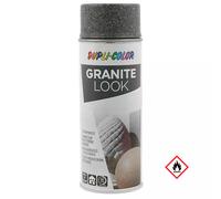 Dupli-Color Bombe de peinture Granit Style 607844 Effet granit Gris 400 ml