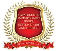 Duplicates Of Type Specimen Books, Etc., United States And Foreign