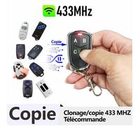 Duplicateur 433Mhz copie télécommande ouvre-porte de Garage transmetteur Clone Code roulant fixe Doorhan Nice Came
