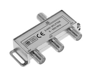 Duplicateur à 3 voies avec connexions multiples, compatible avec divers appareils, idéal pour étendre des signaux ou distribuer des ressources.
