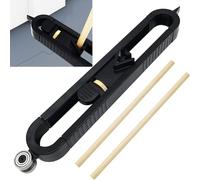 Duplicateur Contour, CTRICALVER Jauge de Contour Précise, Contour Gauge Duplicator avec Serrure pour copier avec précision la forme irrégulière (noir)