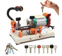 Duplicateur de clés manuel horizontal avec brosse, duplique creux, ondulé, cylindrique, polyvalent et facile à utiliser, idéal pour la maison ou le magasin