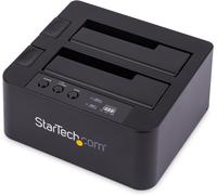 Duplicateur de Disque Dur à 2 Baies, Cloneur/Copieur Autonome USB 3.0 (5 Gbps) / eSATA vers 2,5/3,5"" SATA III HDD/SSD, Station d'accueil Disque Dur, Cloneur de Disque Dur (SDOCK2U33RE)