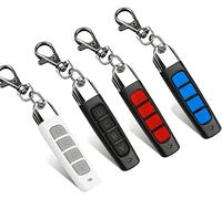 Duplicateur de télécommande 4 Pièces 4 en 1, télécommande de copie, duplicateur de télécommande 433 MHz, ouvre-porte de garage, scanner de code clone, clé de voiture