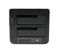Duplicateur et Station d'accueil - STARTECH - SDOCK2U33RE - eSATA/USB 3.0 - Noir - 2,5/3,5 pouces