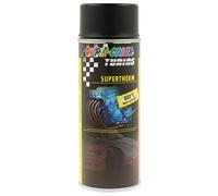 Duplicolor 191794 Peinture Vernis Aérosol Supertherm pour Plastique 800 Degré Celsius, Noir, 400 ML