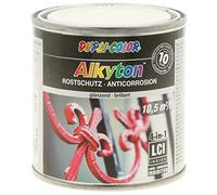 Duplicolor 245534 DC Alkyton Peinture Ral 9010 Brillant Lumineux, 250 ML