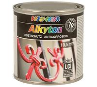 Duplicolor 245558 DC Alkyton Peinture Fer Brillant, Argent, 250 ML
