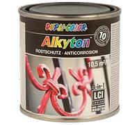 Duplicolor 245565 DC Alkyton Peinture Fer Brillant, Noir/Anthrazit, 250 ML