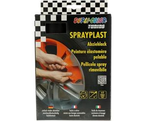 Duplicolor 388101 Spray DC Sprayplast, Noir Mat, 400 ML, Set 2