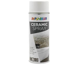 Duplicolor 467257 Emaille Peinture à Effet Martelé Résistant à la Chaleur Spray, Blanc, 400 ml