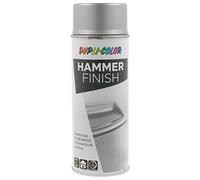 Duplicolor 467424 Emaille Peinture à Effet Martelé Résistant à la Chaleur, Argent, 400 ML